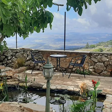 Self-Contained Garden Apartment With Galilee Sea & Mountains View 2 Safed Exterior photo